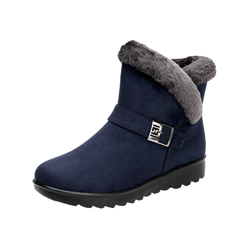 Bottes d'hiver avec doublure en peluche chaude ZAHA ZAHA 45.99