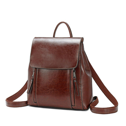 Sac à dos vintage en cuir véritable ZAHA ZAHA 59.90